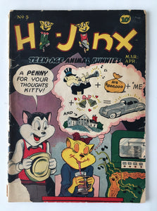 Hi-Jinx 5 - Teenage Animal Funnies - 1948 - G/VG