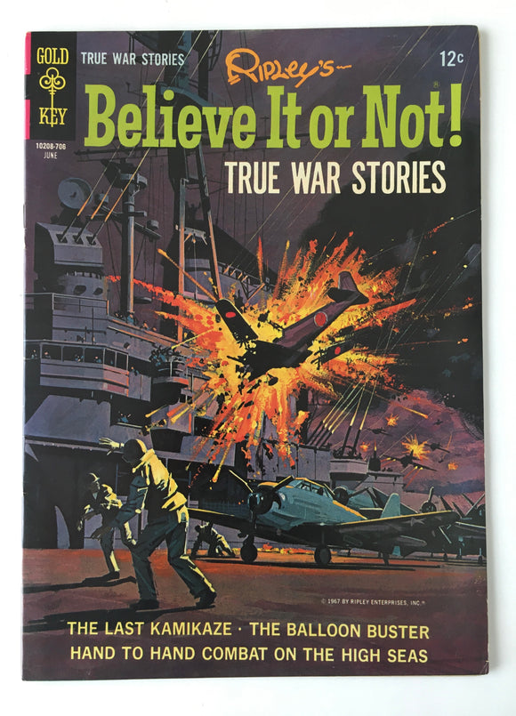Ripley's Believe It or Not True War Stories 5 - 1967 - F/VF