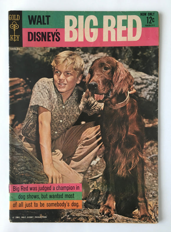 Walt Disney's Big Red - 1962 - G/VG