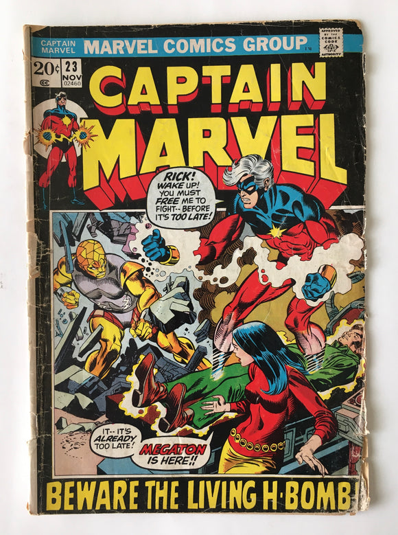 Captain Marvel 23 - 1972 - P
