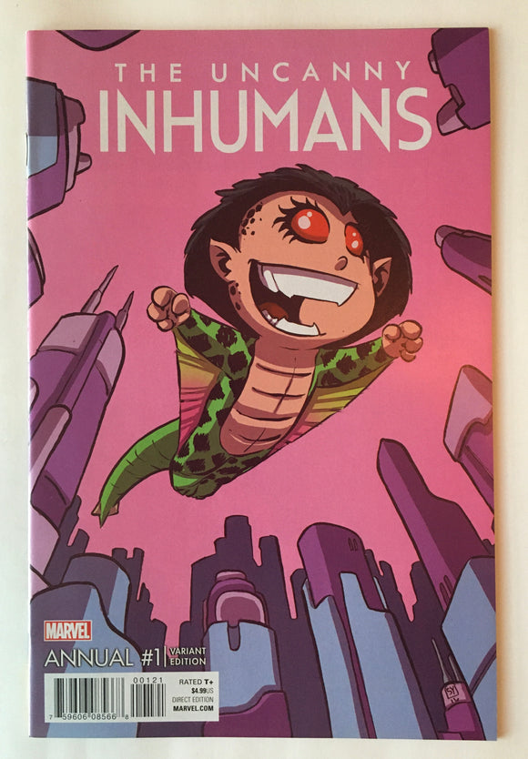 Uncanny Inhumans Annual 1 - 2016 - Skottie Young - VF/NM