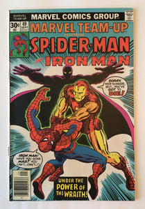 Marvel Team-Up 49 - Spider-Man and Iron Man - 1976 - VG/F