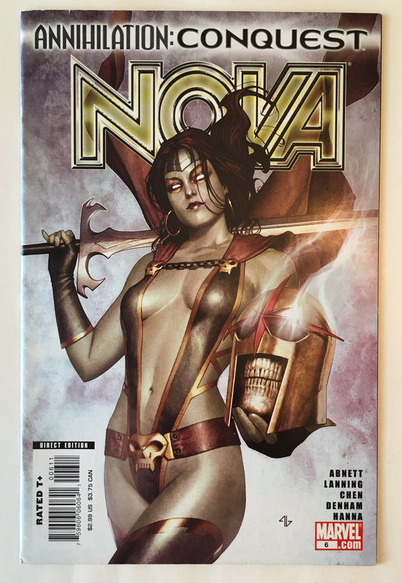Nova 6 - 2007 - Adi Granov Cover - VF/NM