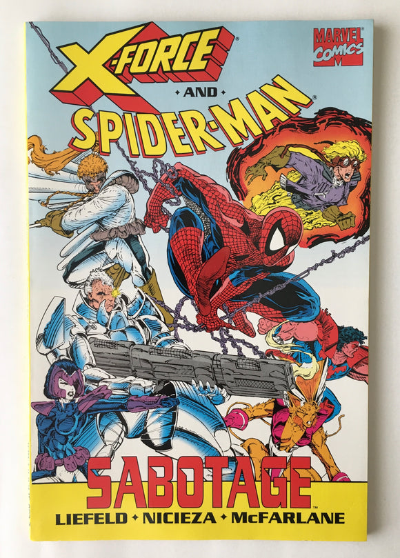 X-Force and Spider-Man - 1992 - TPB - Graphic Novel