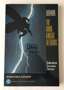 Batman: The Dark Knight Returns - 1986 - Signed Klaus Janson - 7th Print - TPB - Graphic Novel
