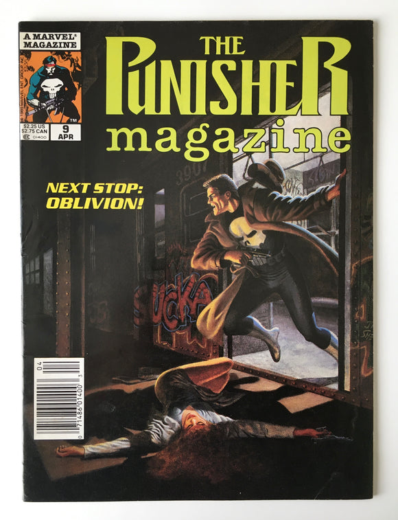 The Punisher Magazine 9 - 1990 - VF
