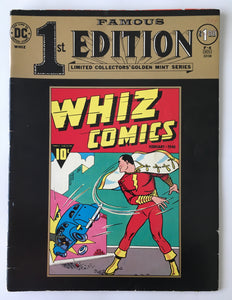 Whiz Comics 1 Famous 1st Edition Gold - Treasury Edition - 1974 - VG/F