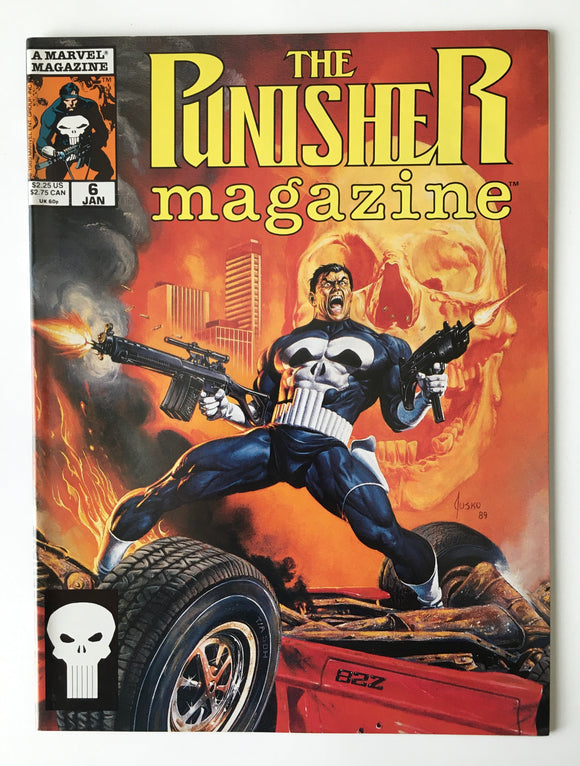 The Punisher Magazine 6 - 1990 - VF/NM