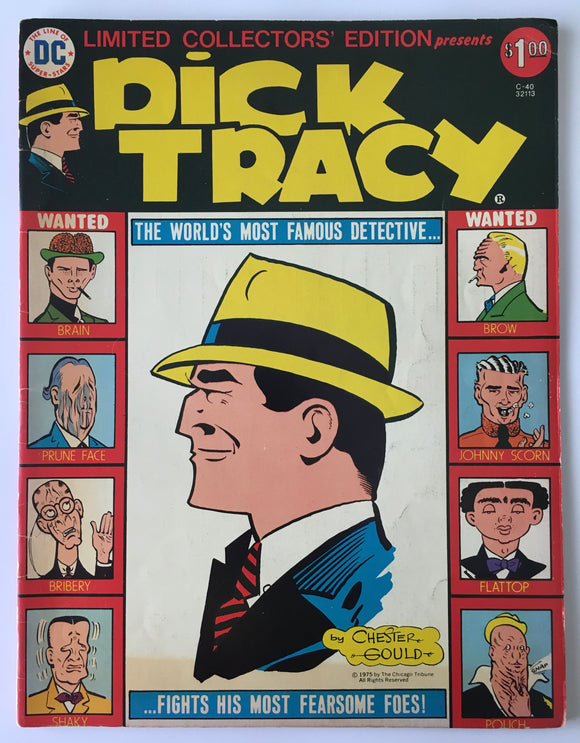 Dick Tracy - Limited Collector's Treasury Edition - 1975 - VG/F
