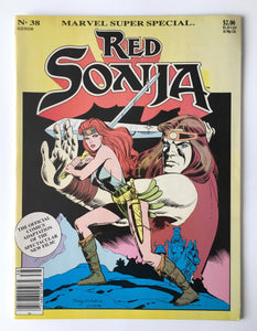 Marvel Super Special 38 - Red Sonja - 1985 - VG/F