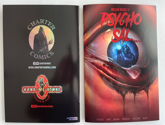 Psycho Sal 2 - 2023 - Hand-Me-Downs Comics Exclusive - FOIL Trade Dress Cover